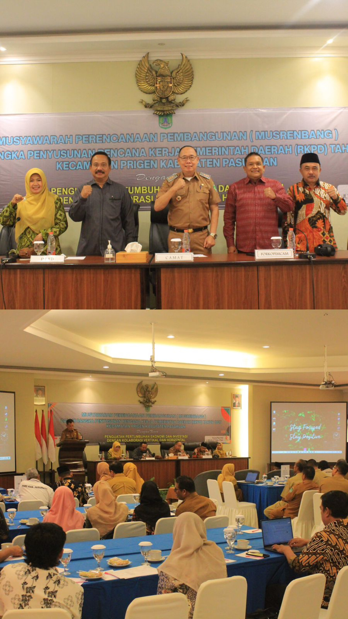 Musyawarah Perencanaan Pembangunan (Musrenbang) Rencana Kerja Pembangunan Daerah (RKPD) Kecamatan Prigen Tahun 2026 untuk Tahun 2027