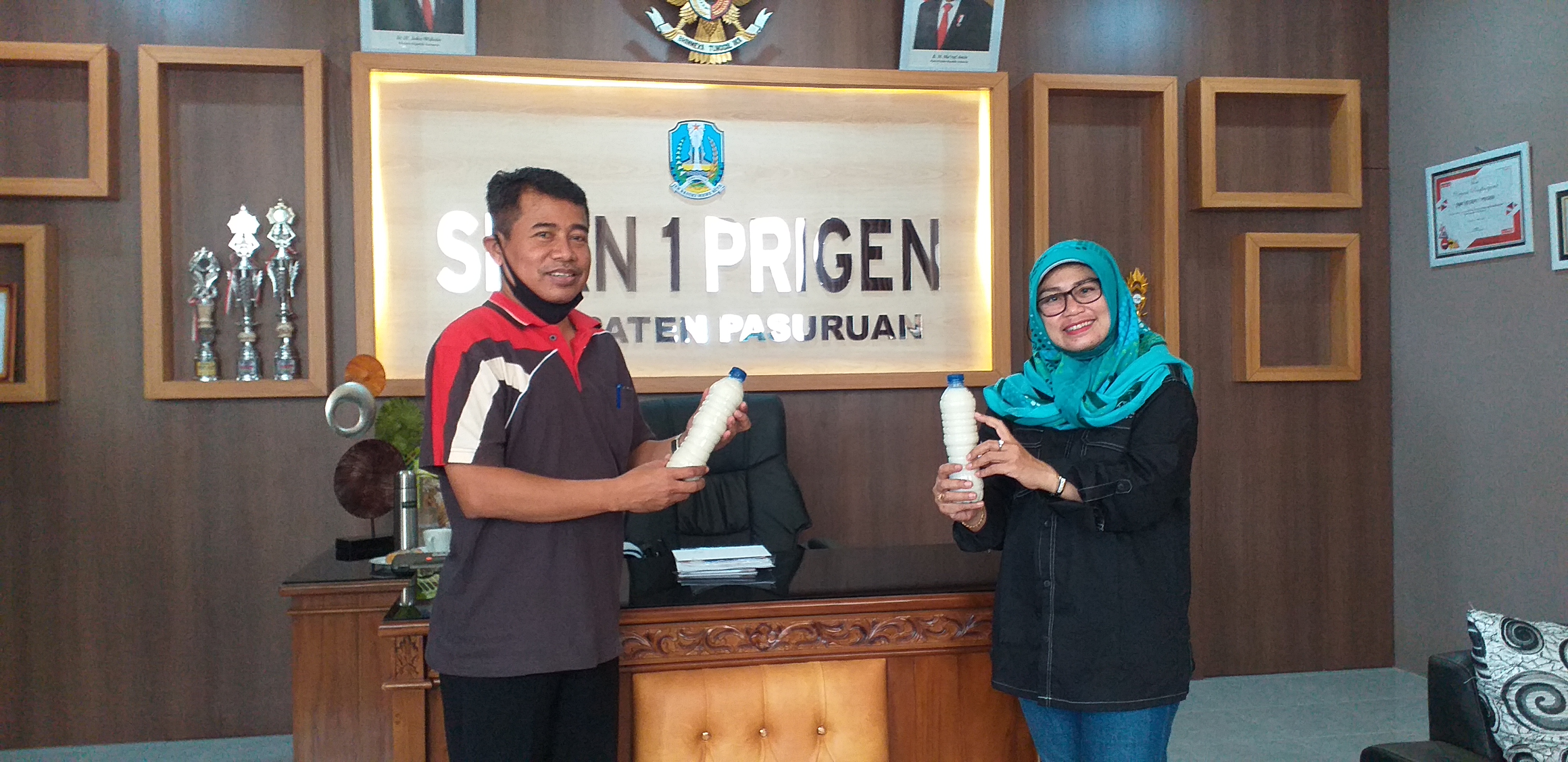 Produk Inovasi Sari Kedelai SMK N Prigen